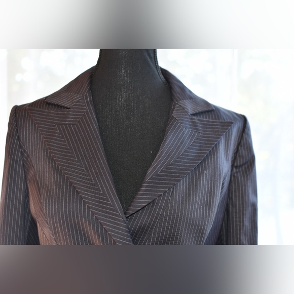 Marciano Size Small Pinstripe Blazer Jacket - Picture 6 of 14